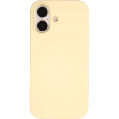 iPhone 16 Case H&uuml;lle - Soft Touch - Gelb
