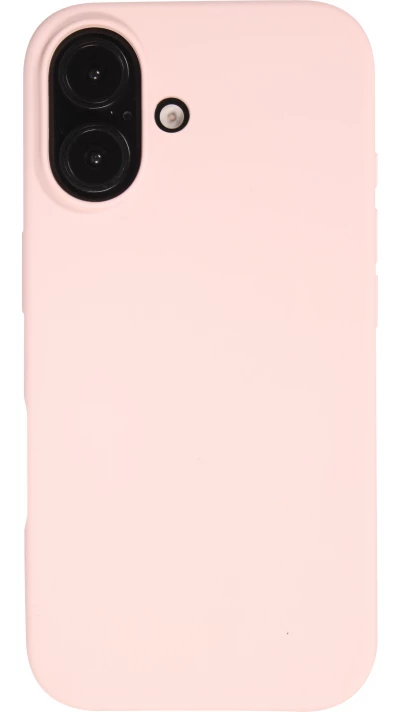Coque iPhone 16 - Soft Touch - Rose clair