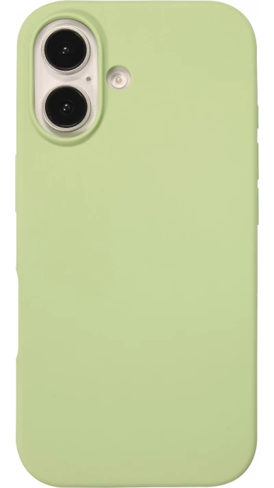 Coque iPhone 16 - Soft Touch - Vert clair