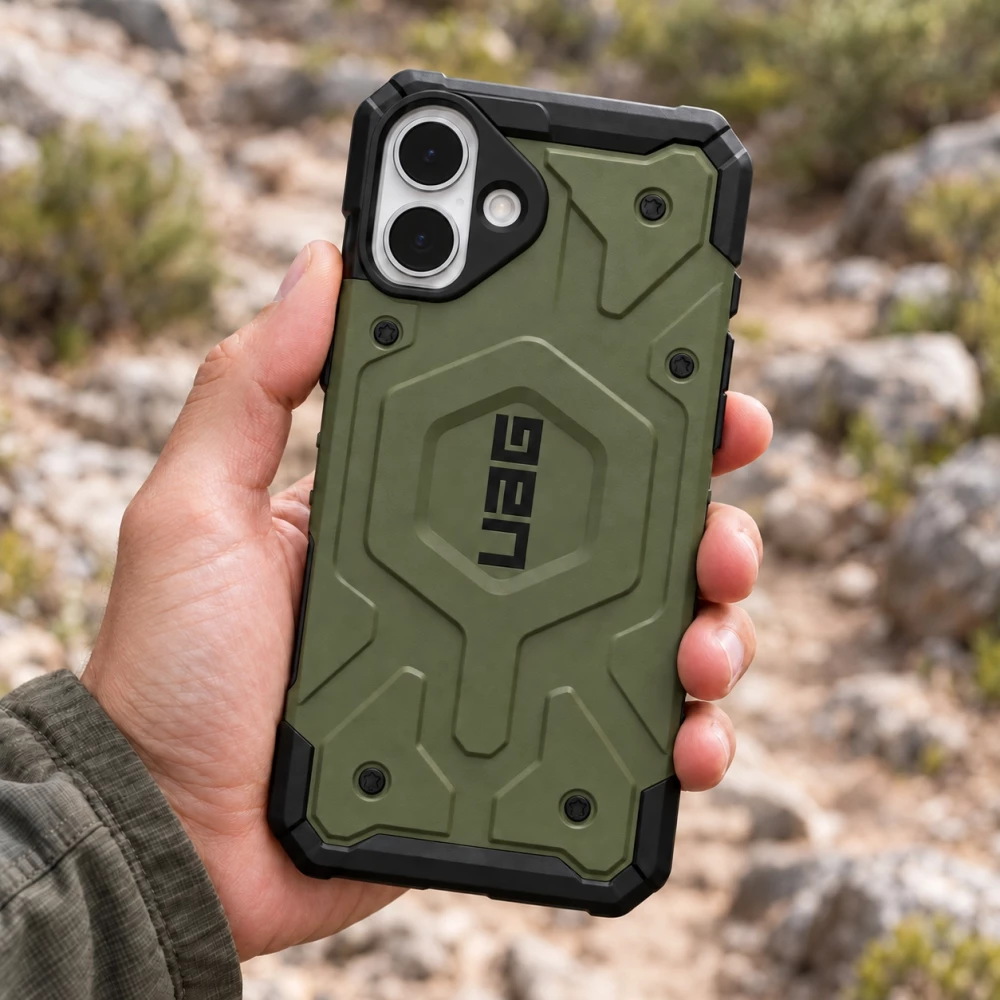 Coque iPhone 16 - UAG Armor X protection magnétique renforcée antichoc compatible MagSafe - Vert