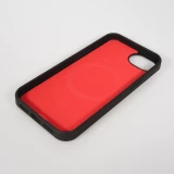 Coque iPhone 17e / 16e - Carbomile fibre de carbone (compatible MagSafe)