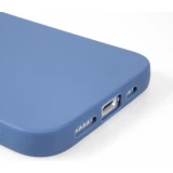 Coque iPhone 17e / 16e - Gel coeur - Bleu