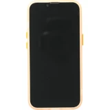 Coque iPhone 16e - Jelly Color semi-transparent avec MagSafe - Orange