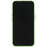 Coque iPhone 16e - Jelly Color semi-transparent avec MagSafe - Vert