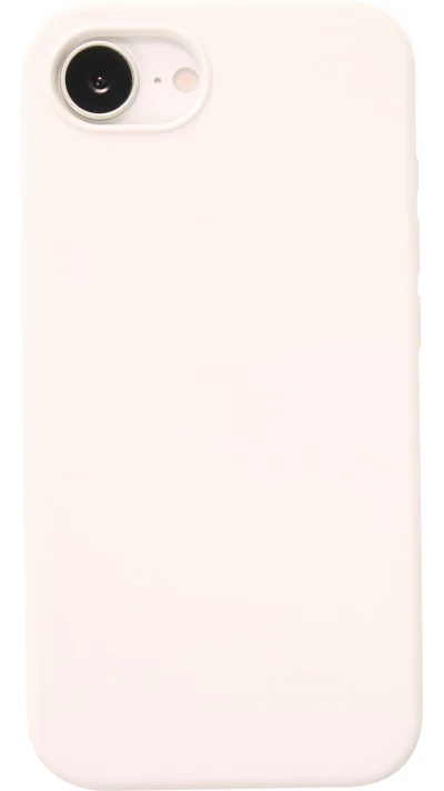 Coque iPhone 17e / 16e - Soft Touch - Blanc