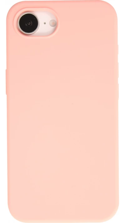 Coque iPhone 17e / 16e - Soft Touch - Rose clair