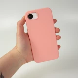 Coque iPhone 16e - Soft Touch - Rose clair