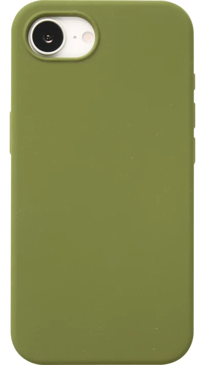 Coque iPhone 17e / 16e - Soft Touch - Vert militaire