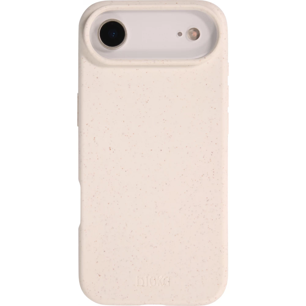 Coque iPhone Air - Bioka biodégradable et compostable Eco-Friendly - Blanc