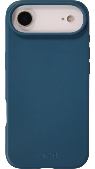 Hülle iPhone Air - Bioka Biologisch Abbaubar Eco-Friendly Kompostierbar blau