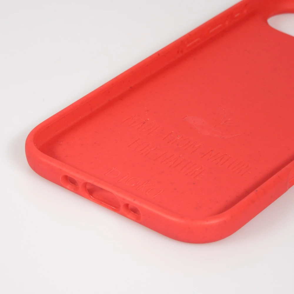 Coque iPhone Air - Bioka biodégradable et compostable Eco-Friendly - Rouge