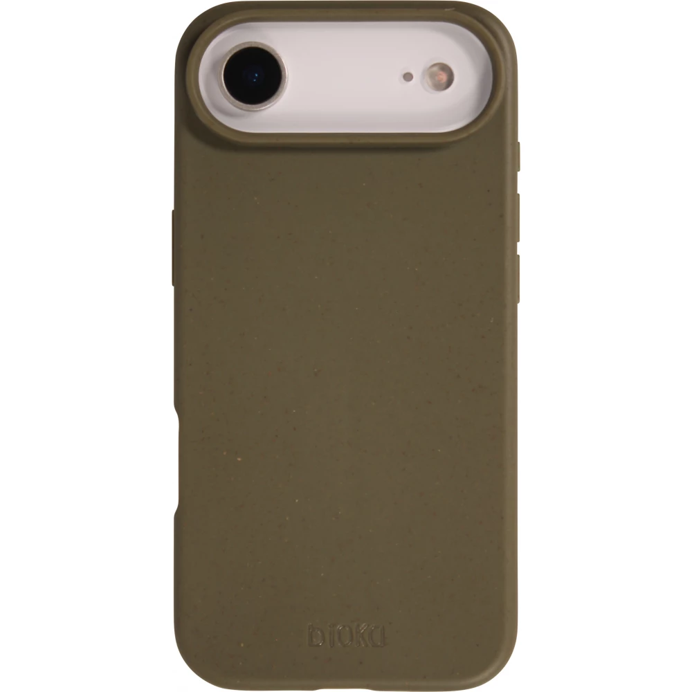 Hülle iPhone Air - Bioka Biologisch Abbaubar Eco-Friendly Kompostierbar - Dunkelgrün