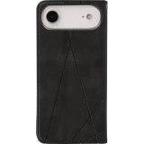 Hülle iPhone Air - Flip Geometrisch - Schwarz