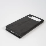 Hülle iPhone Air - Flip Geometrisch - Schwarz