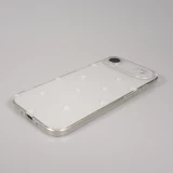 iPhone Air Case Hülle - Gummi kleines Herz - Weiss