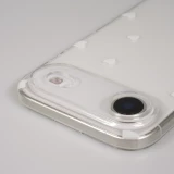 iPhone Air Case Hülle - Gummi kleines Herz - Weiss