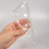 iPhone Air Case Hülle - Gummi kleines Herz - Weiss