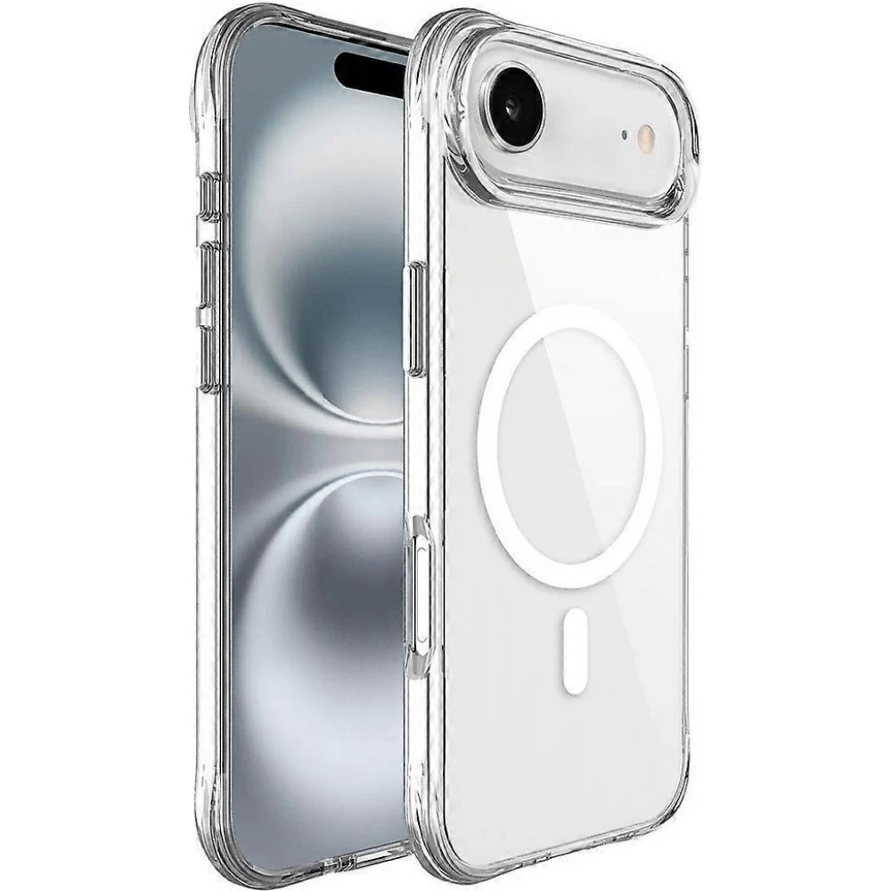 Hülle iPhone Air - MagSafe kompatibel Gummi transparent TPU Silikon