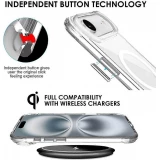 Hülle iPhone Air - MagSafe kompatibel Gummi transparent TPU Silikon
