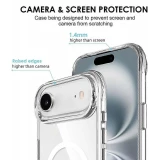 Hülle iPhone Air - MagSafe kompatibel Gummi transparent TPU Silikon