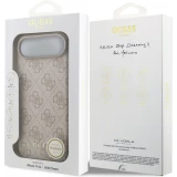 iPhone 17 Air Case Hülle - Guess 4G Charm Elegante Schutz Raffiniertes Design Trendaccessoire - Rosa