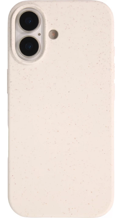 Coque iPhone 17 - Bio Eco-Friendly biodégradable écologique nature - Blanc