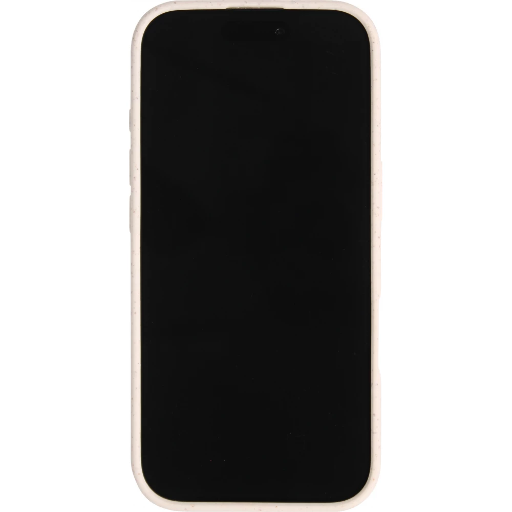 Coque iPhone 17 - Bio Eco-Friendly biodégradable écologique nature - Blanc