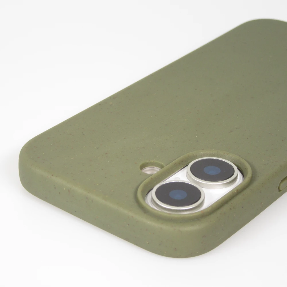 Coque iPhone 17 - Bio Eco-Friendly biodégradable écologique nature - Vert foncé