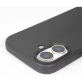 iPhone 17 Case Hülle - Bio Eco-Friendly Vegan mit Handykette Necklace - Schwarz