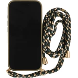 iPhone 17 Case Hülle - Bio Eco-Friendly Vegan mit Handykette Necklace - Dunkelgrün