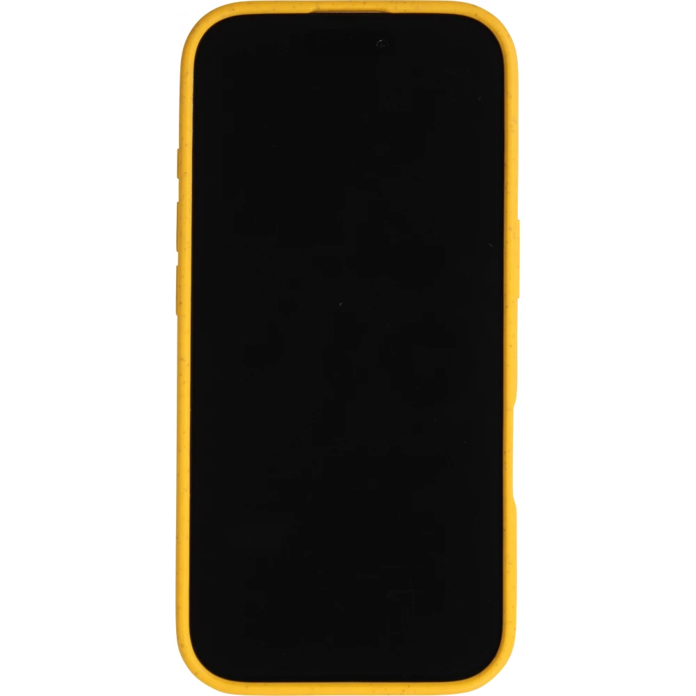 Coque iPhone 17 - Bioka biodégradable et compostable Eco-Friendly jaune