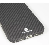 Coque iPhone 17 - Carbomile case de protection en fibre de carbone aramide véritable - Noir