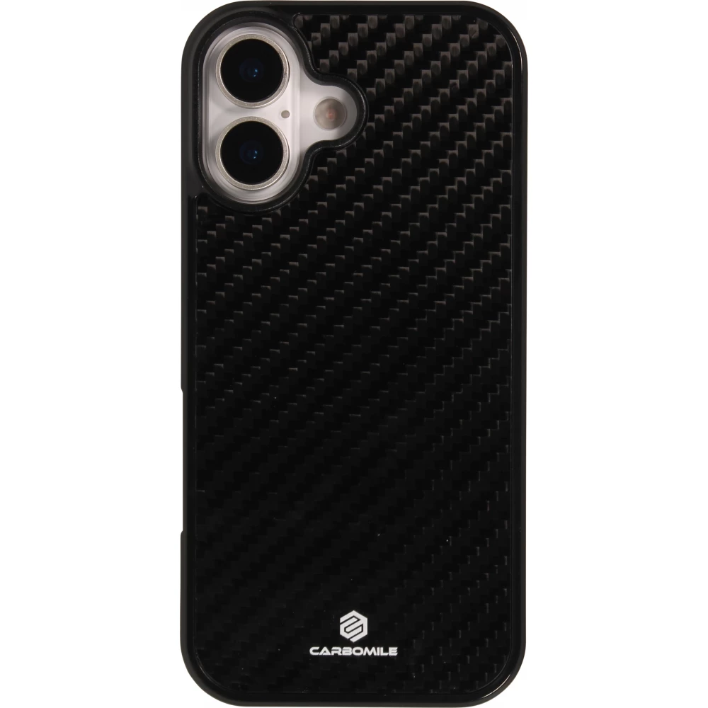 iPhone 17 Case Hülle - Carbomile Carbon Fiber (Kompatibel mit MagSafe)
