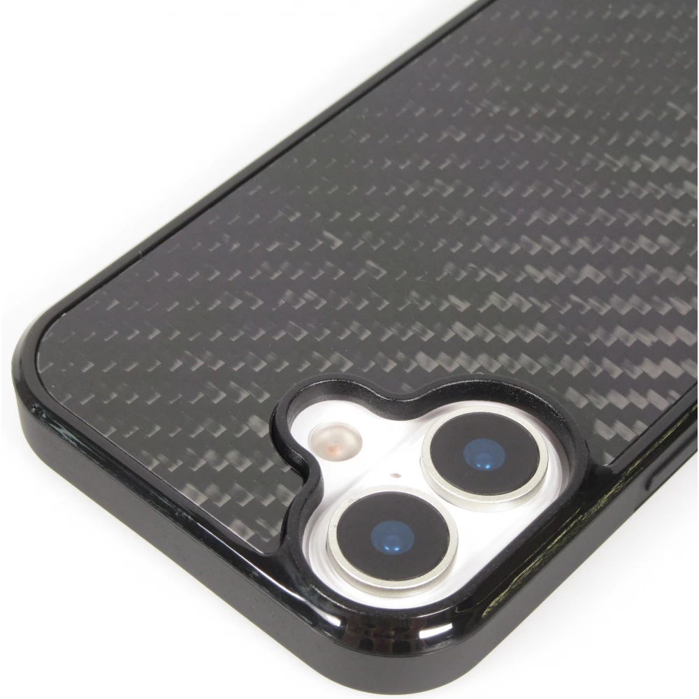 iPhone 17 Case Hülle - Carbomile Carbon Fiber (Kompatibel mit MagSafe)