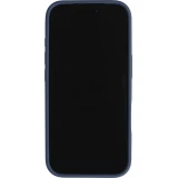 Coque iPhone 17 - Design perfor&eacute; semi-transparent MagSafe avec support int&eacute;gr&eacute; et bords renforc&eacute;s en silicone - Bleu
