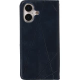 Coque iPhone 17 - Flip Géometrique - Bleu
