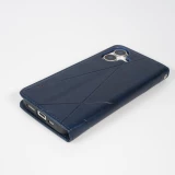 Coque iPhone 17 - Flip Géometrique - Bleu