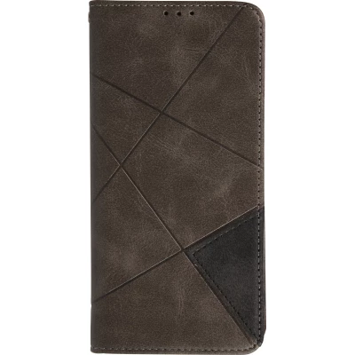 Coque iPhone 17 - Flip Géometrique - Gris