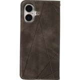 Coque iPhone 17 - Flip Géometrique - Gris