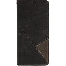 Coque iPhone 17 - Flip Géometrique - Noir