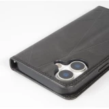Coque iPhone 17 - Flip Géometrique - Noir
