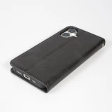 Coque iPhone 17 - Flip Géometrique - Noir