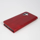 Coque iPhone 17 - Flip Géometrique - Rouge
