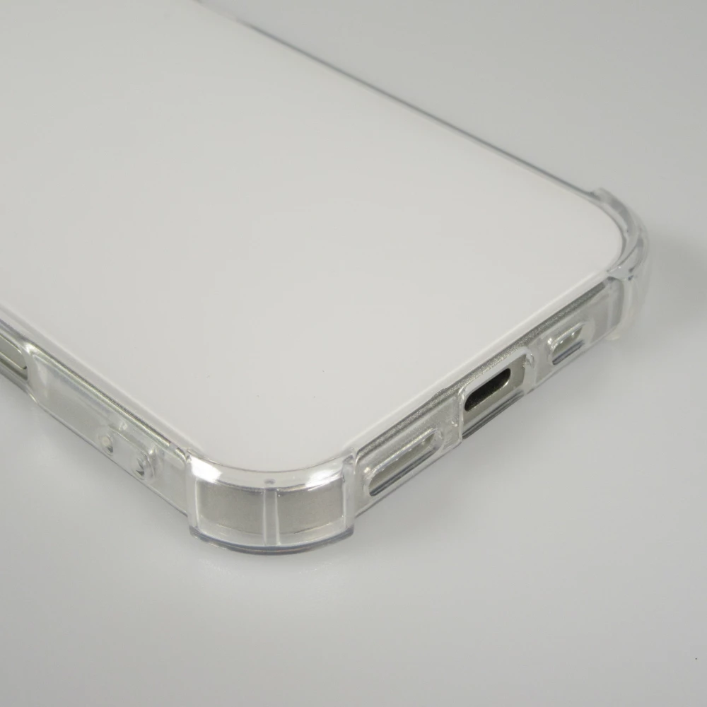 Coque iPhone 17 - Gel Transparent Silicone Bumper anti-choc avec protections pour coins