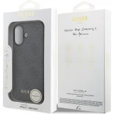Coque iPhone 17 - Guess 4G charm protection élégante design raffiné accessoire tendance - Gris