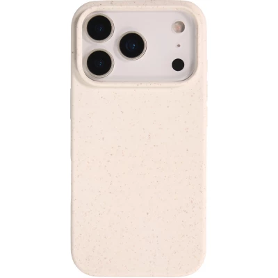 Coque iPhone 17 Pro - Bio Eco-Friendly biodégradable écologique nature - Blanc