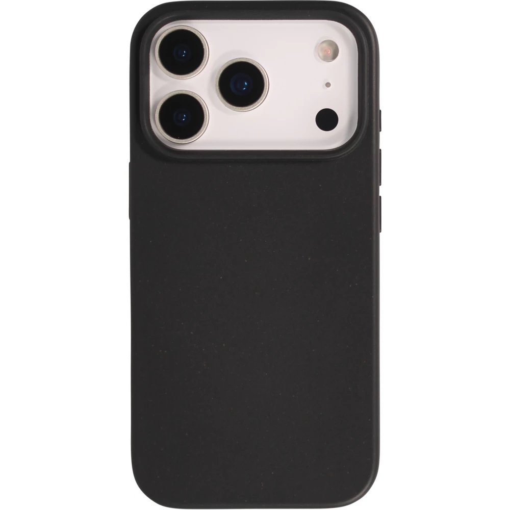 Coque iPhone 17 Pro - Bio Eco-Friendly biodégradable écologique nature - Noir