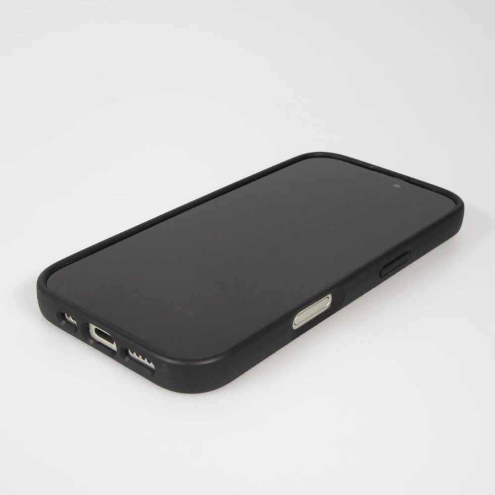 Coque iPhone 17 Pro - Bio Eco-Friendly biodégradable écologique nature - Noir