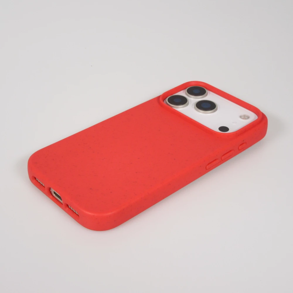 iPhone 17 Pro Case Hülle - Bio Eco-Friendly biologisch Kompostierbar ökologisch - Rot