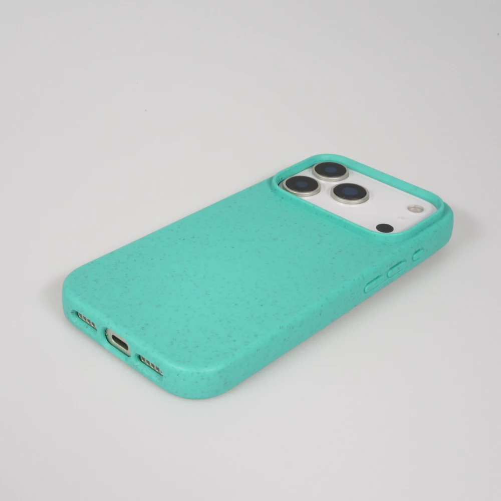 iPhone 17 Pro Case Hülle - Bio Eco-Friendly biologisch Kompostierbar ökologisch - Türkis